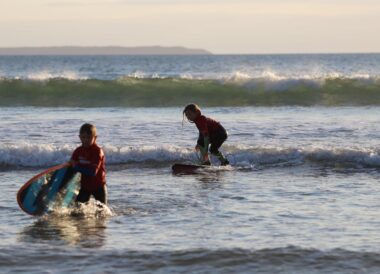 Newgale surfer kids LR